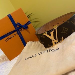 Louis Vuitton Unisex Monogram Belt